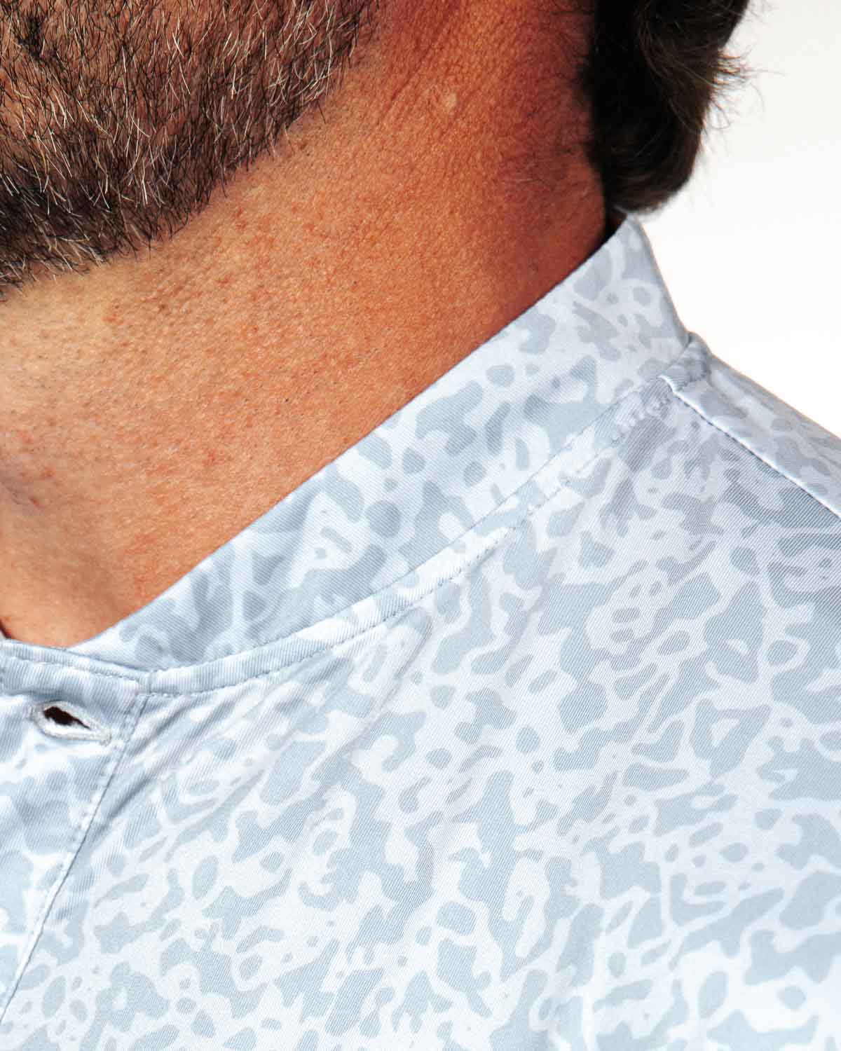 Pale Gray First Cut Blade Polo