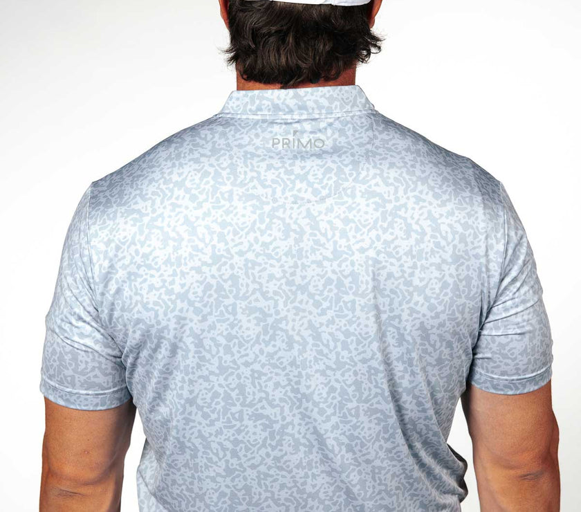 Pale Gray First Cut Blade Polo