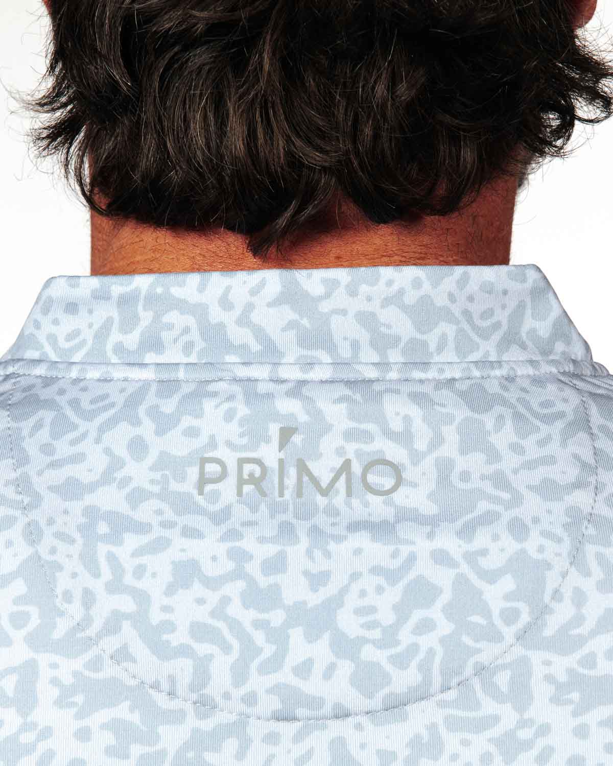 Pale Gray First Cut Blade Polo