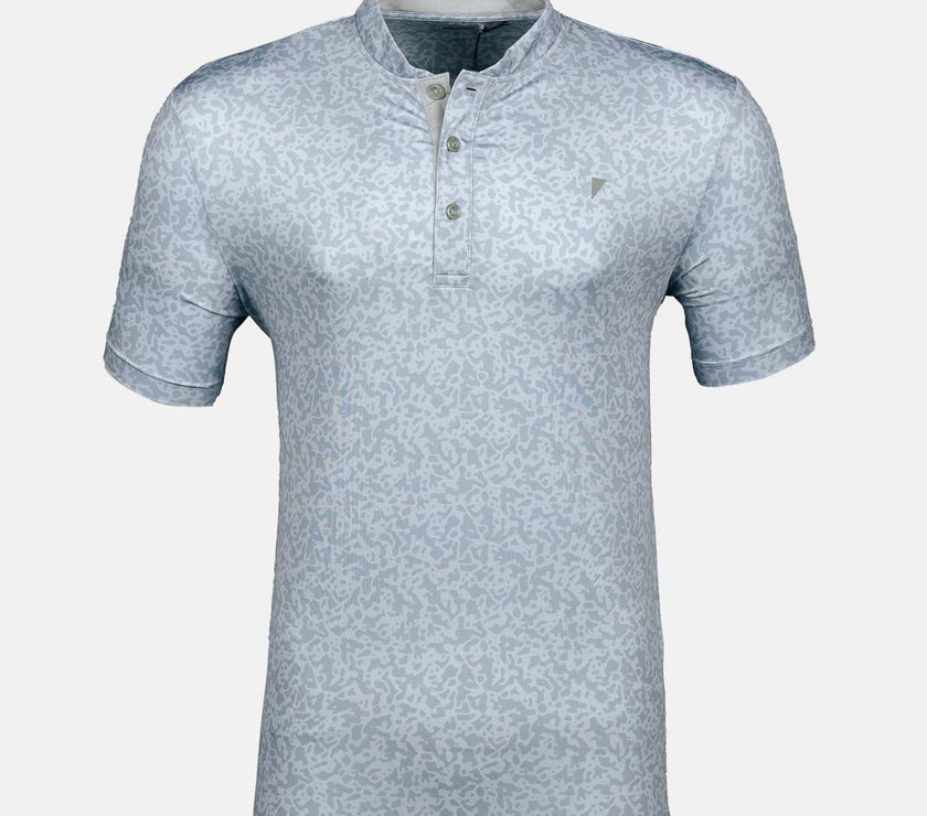 Pale Gray First Cut Blade Polo