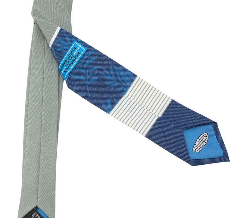 Palm Panel Men's Tie Formal tie from Kator Shop Logan — refined Utah design for galas, ceremonies, and special occasions.
