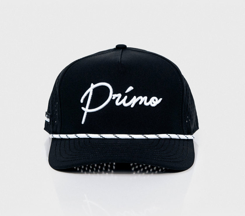 Black Cursive Hat