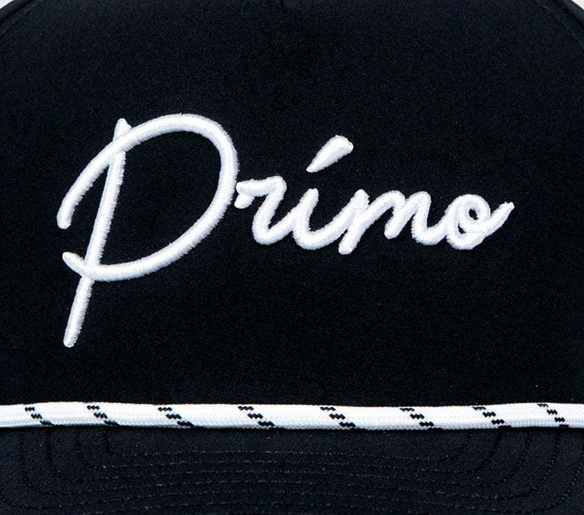 Black Cursive Hat