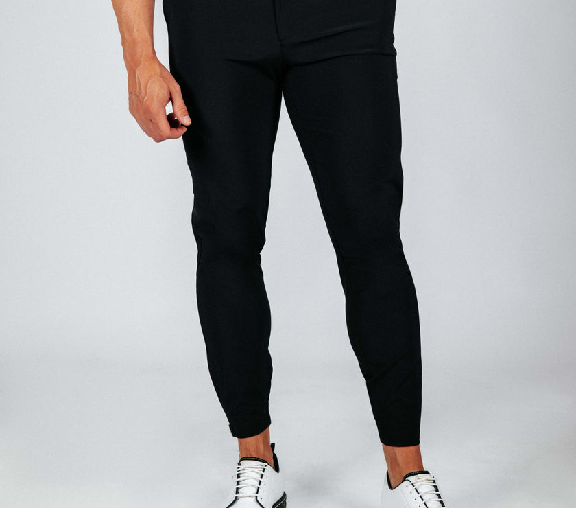 Men's Black Golf Jogger