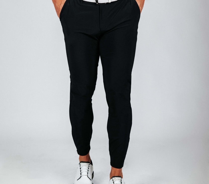 Men's Black Golf Jogger