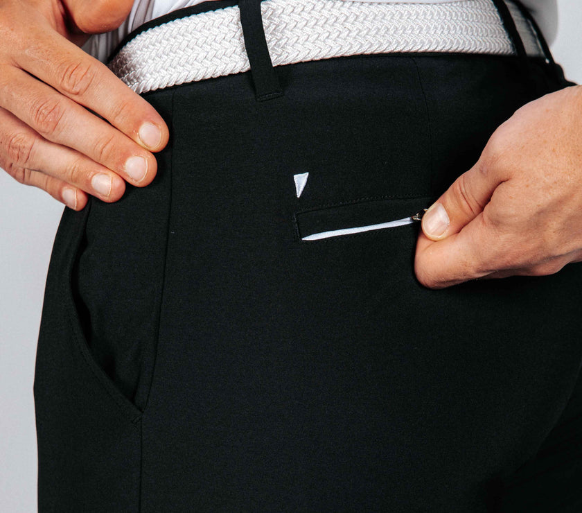 Men's Black Golf Jogger