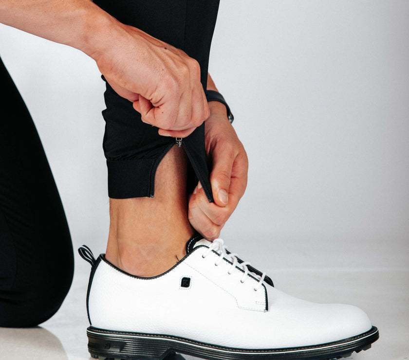 Men's Black Golf Jogger