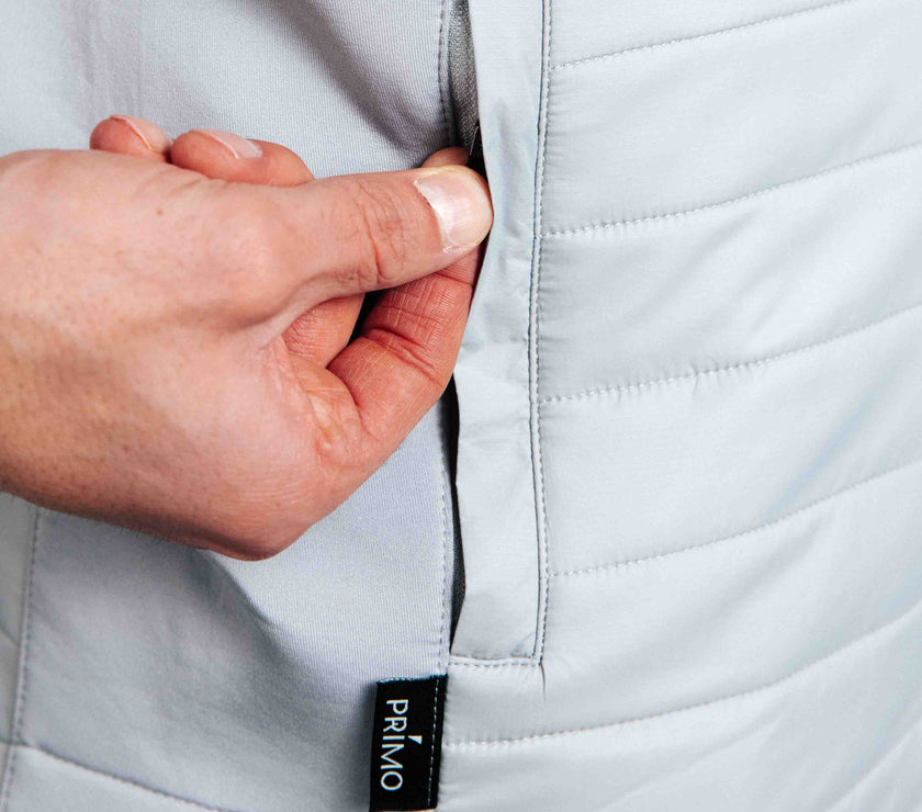 Light Gray Hybrid Jacket