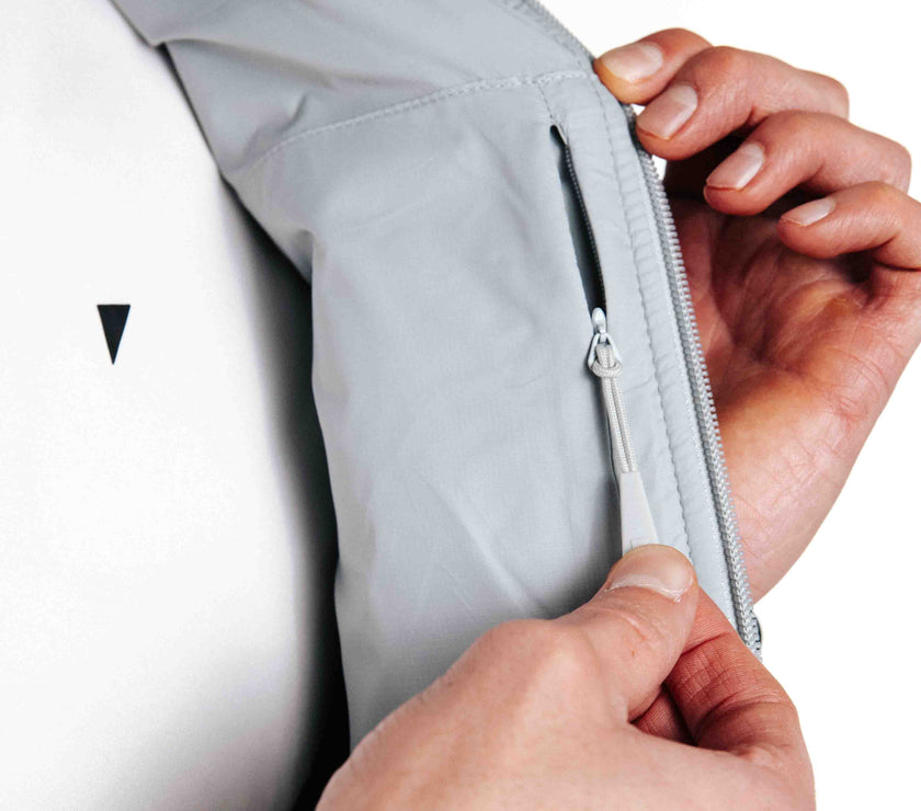 Light Gray Hybrid Jacket