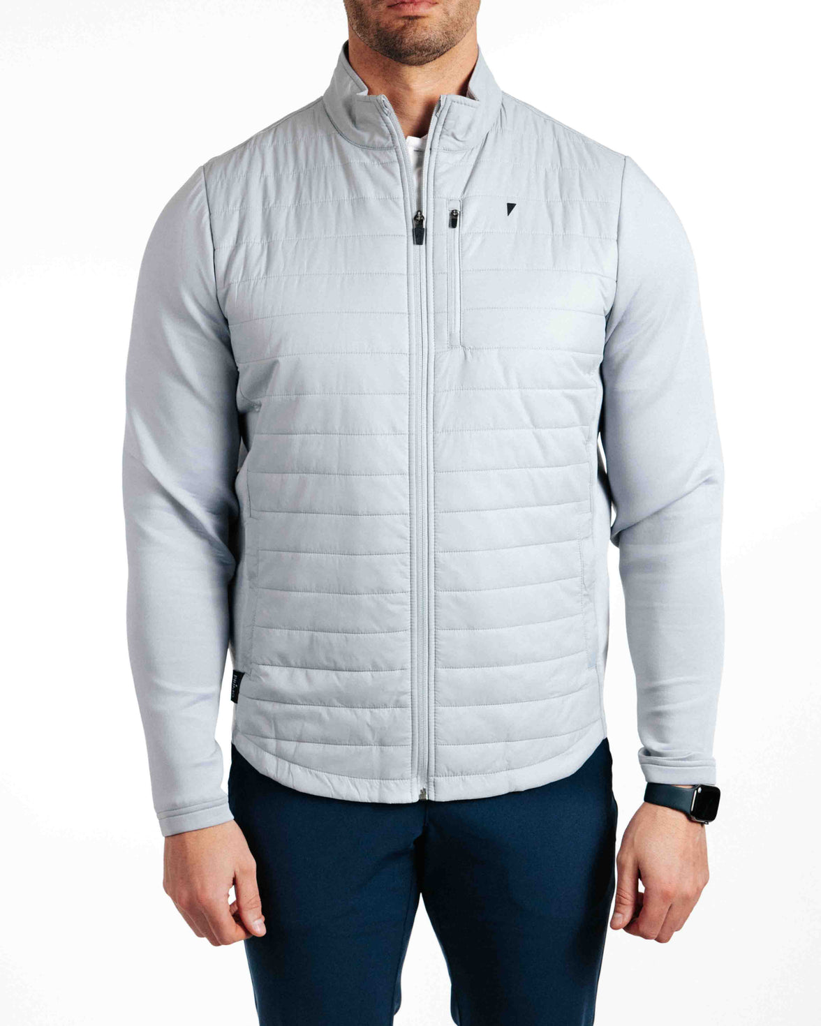 Light Gray Hybrid Jacket