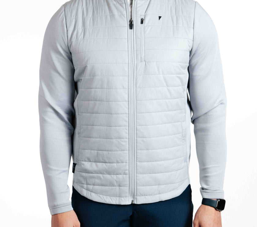 Light Gray Hybrid Jacket