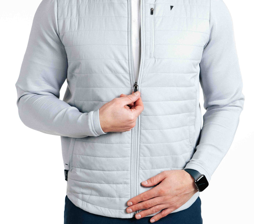 Light Gray Hybrid Jacket
