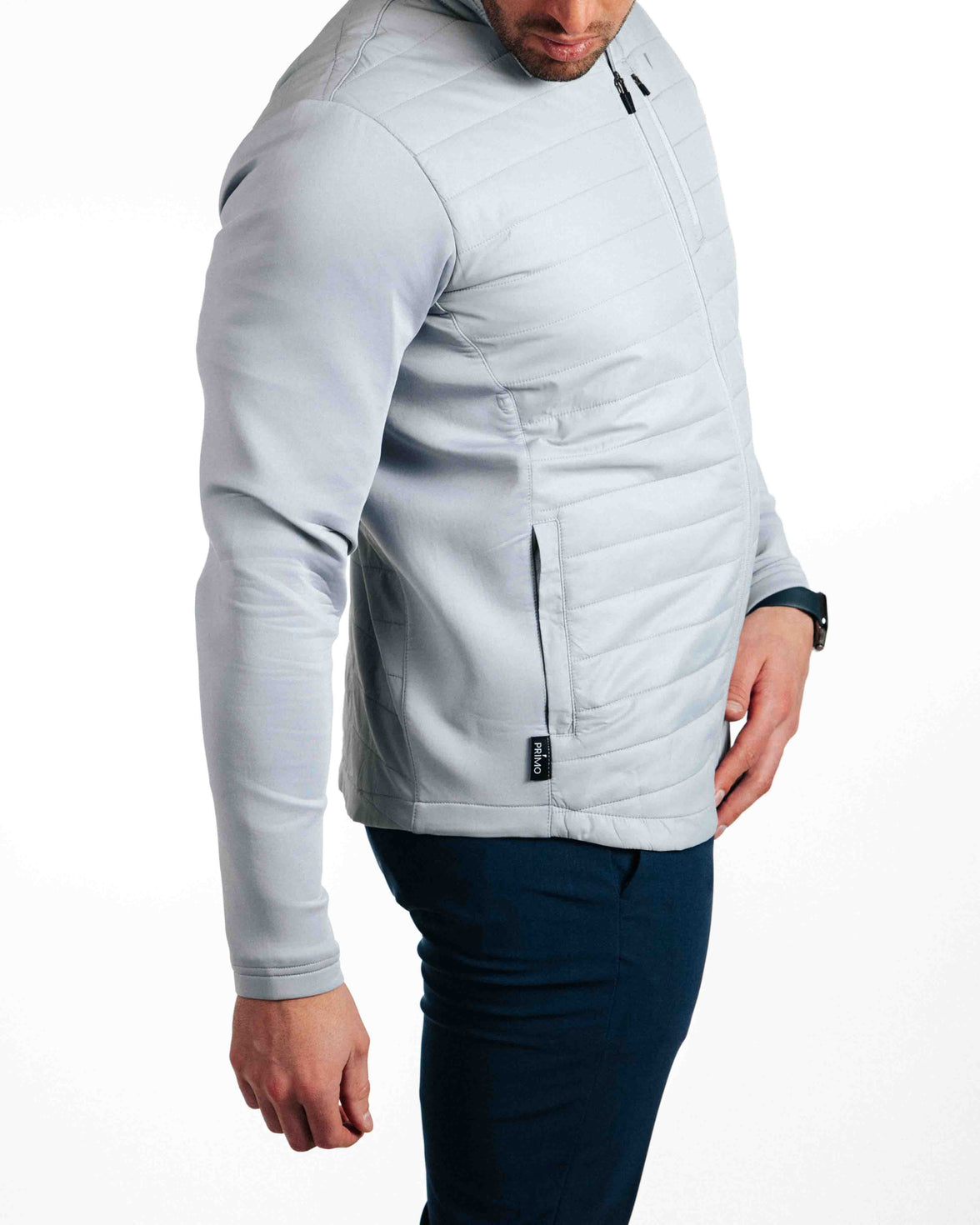 Light Gray Hybrid Jacket