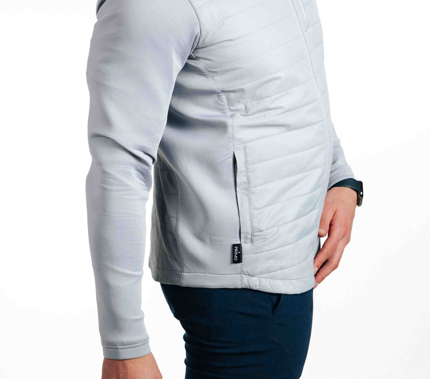 Light Gray Hybrid Jacket