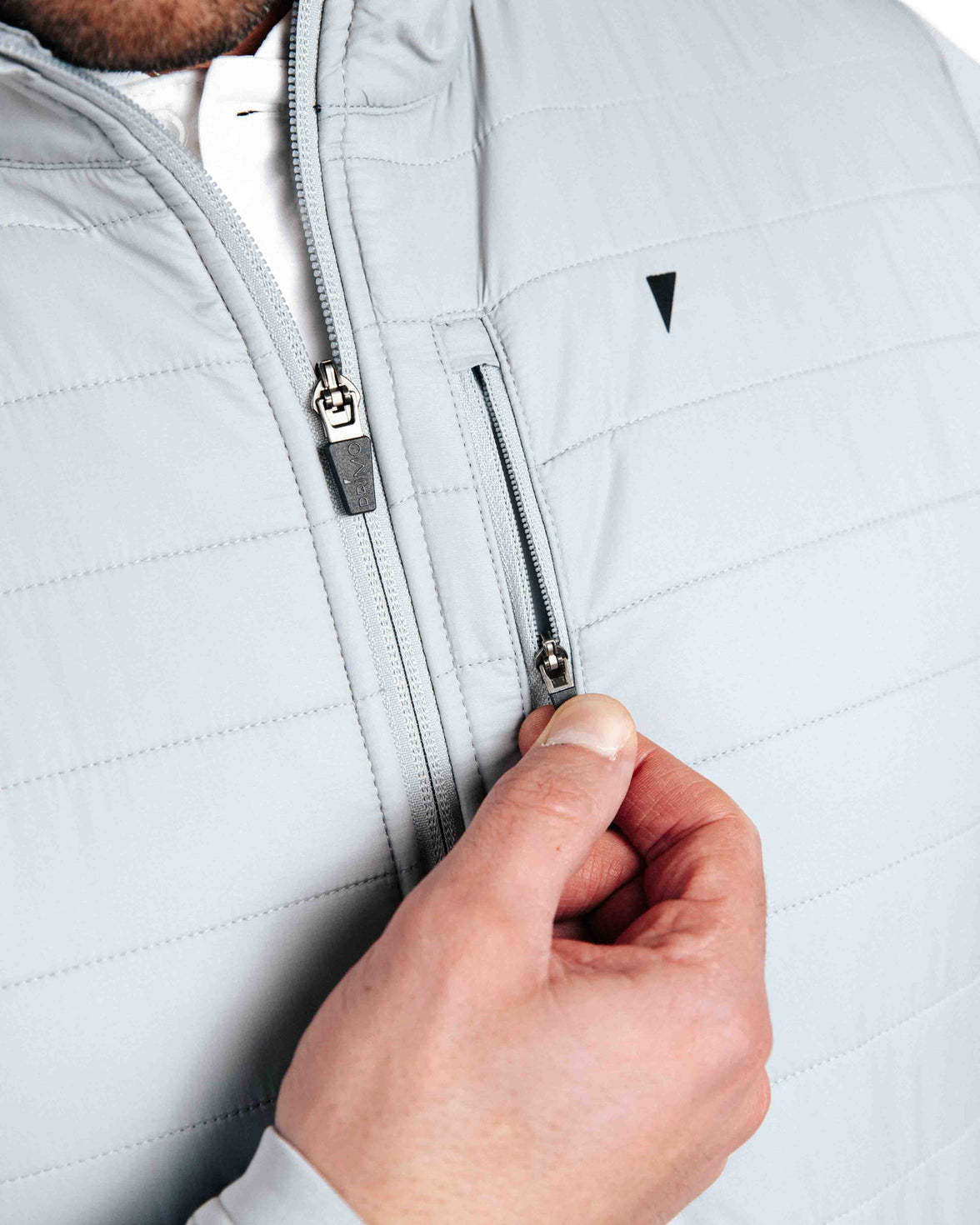 Light Gray Hybrid Jacket