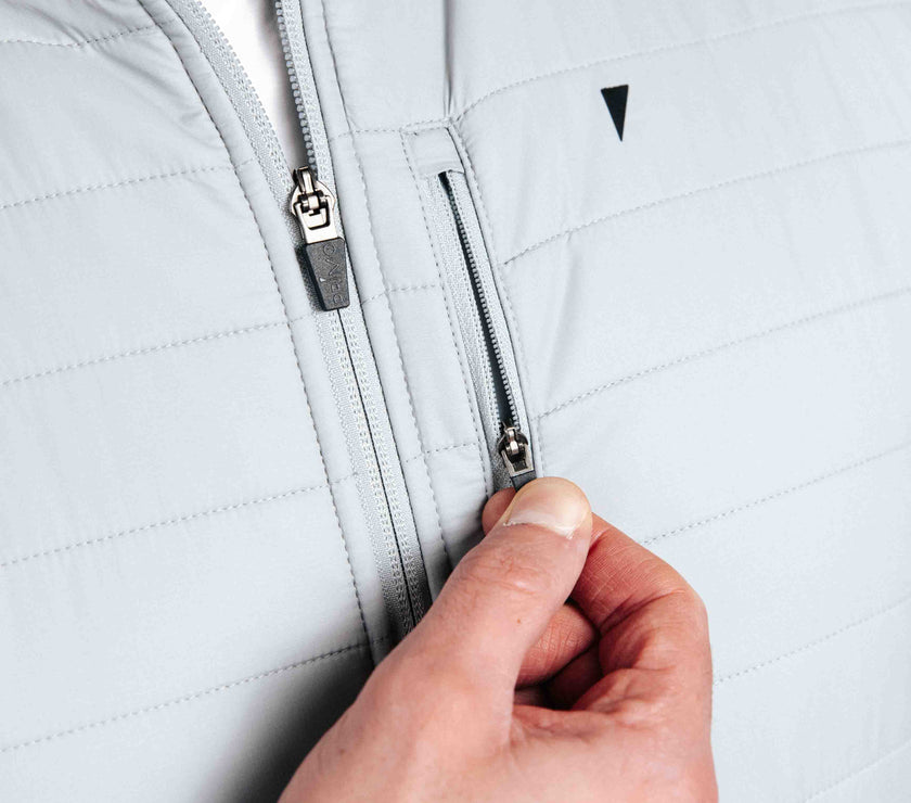 Light Gray Hybrid Jacket