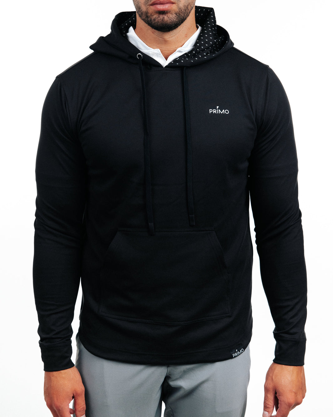 PrimoHoodieBlack-Mens clothing, Logan Utah
