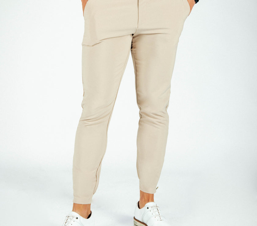 Men's Light Khaki Golf Jogger
