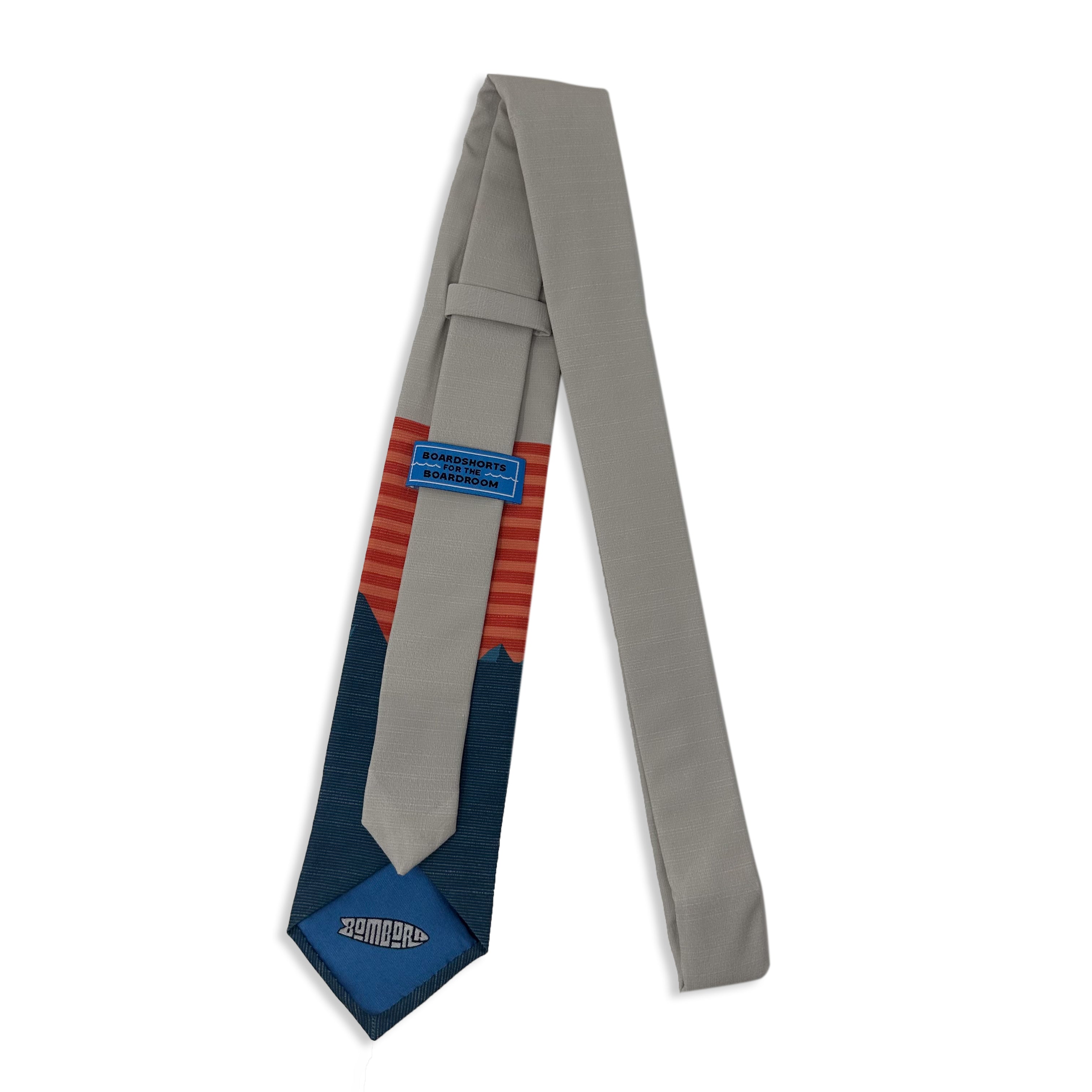 Retro Peaks (orange) Men's Tie Business tie from Kator Shop in Logan, Utah — premium material designed for confidence and all-day comfort at work.