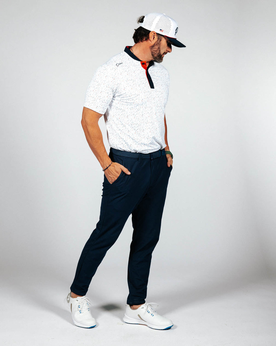 USA Confetti Blade Polo