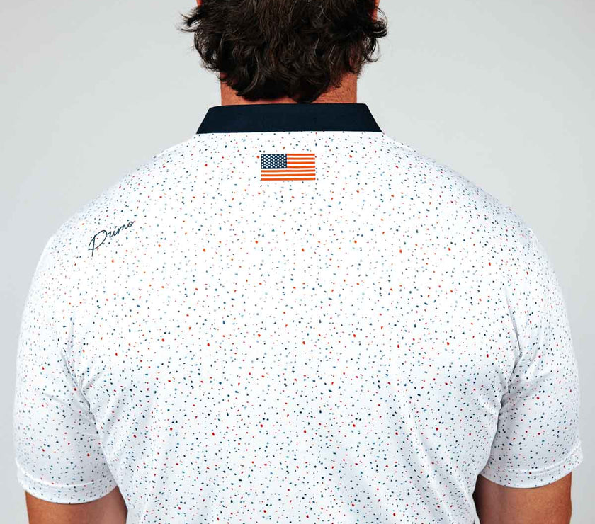 USA Confetti Blade Polo