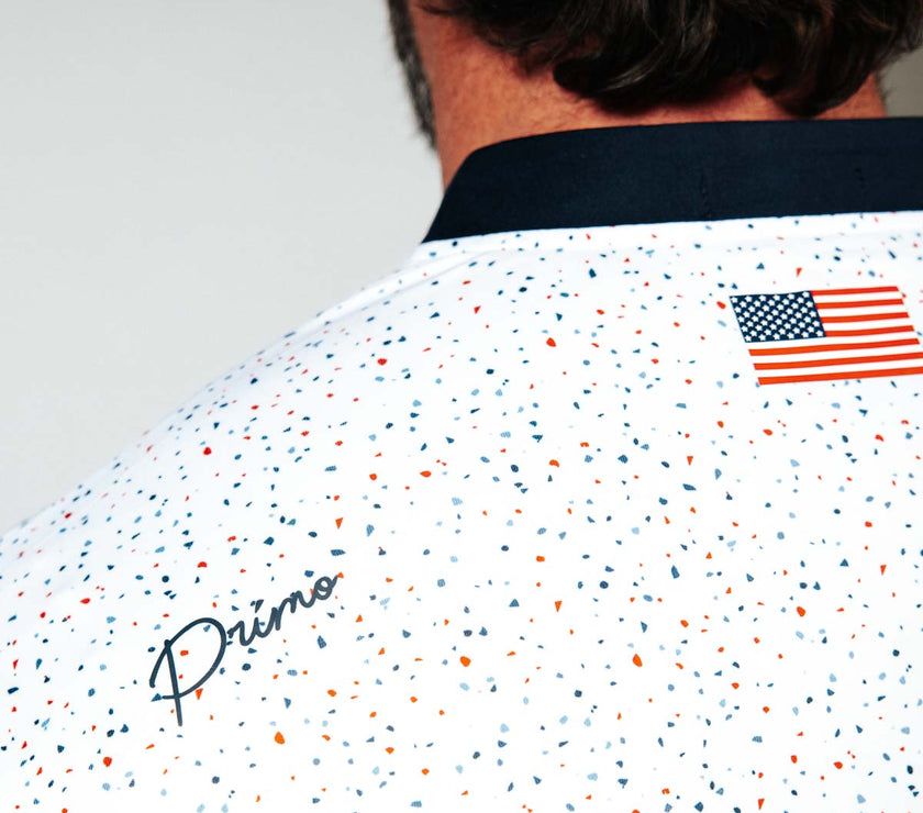 USA Confetti Blade Polo