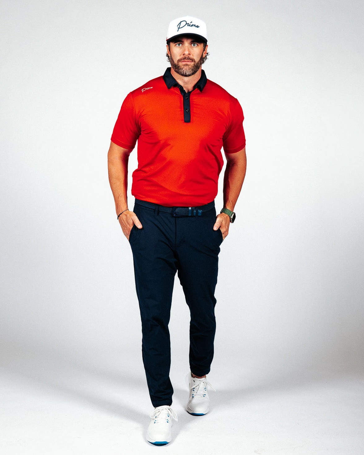 USA Red Classic Polo