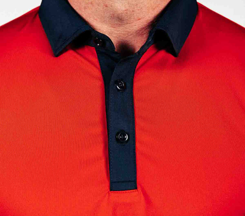 USA Red Classic Polo