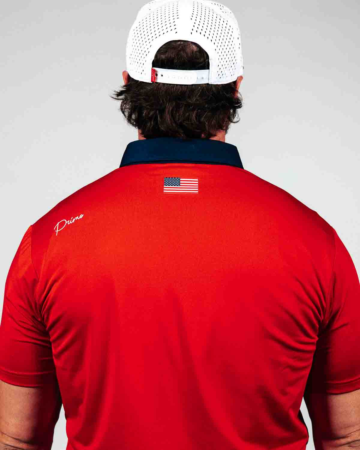 USA Red Classic Polo