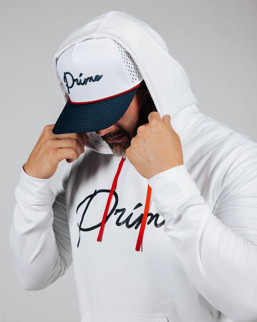USA White Hoodie