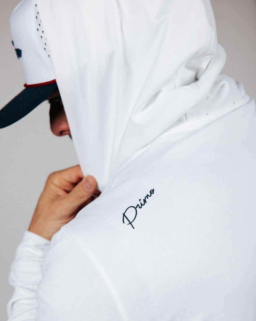 USA White Hoodie
