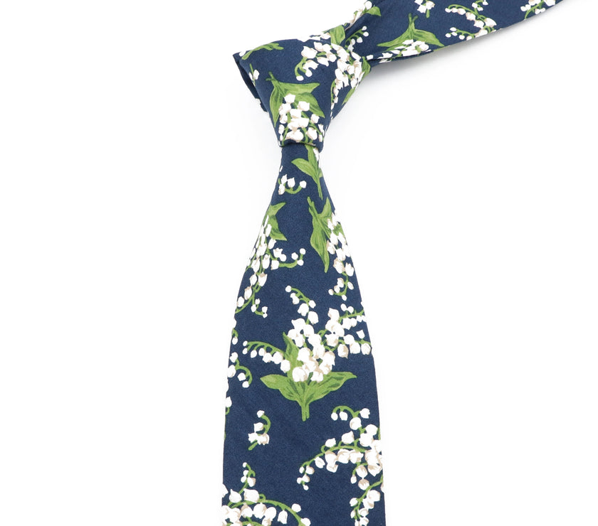 Floral Tie 100% Cotton