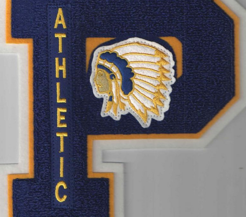 High School Letter Patch