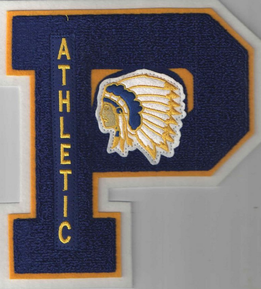 High School Letter Patch