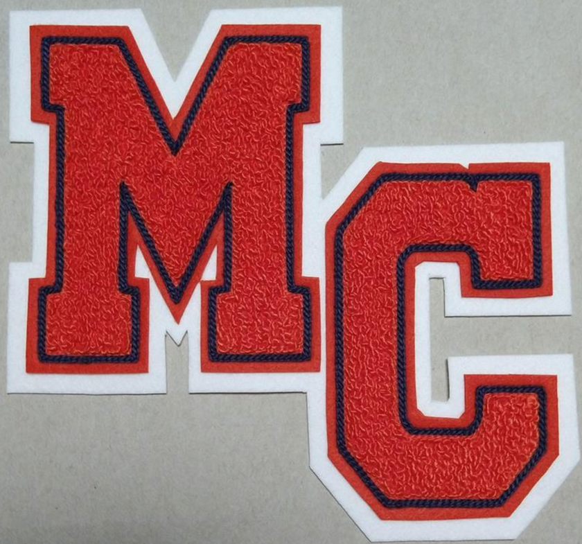 High School Letter Patch