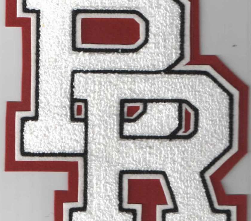 High School Letter Patch