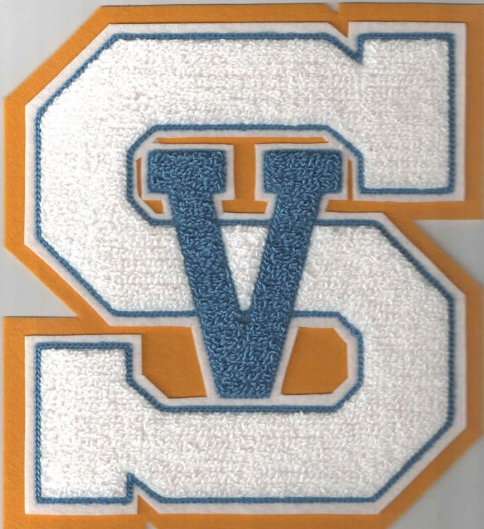 High School Letter Patch