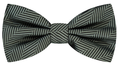 Brand Q Herringbone Bow Tie & Hanky