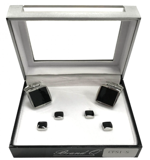 Cufflinks with Tuxedo Studs