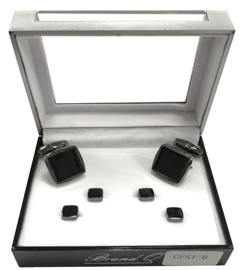 Cufflinks with Tuxedo Studs