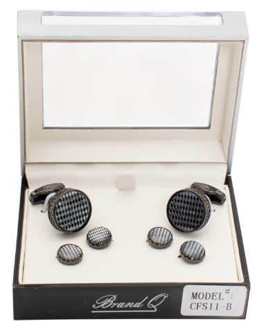 Cufflinks with Tuxedo Studs