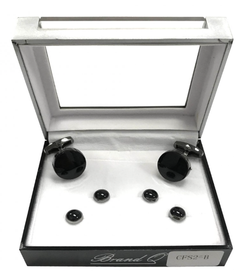 Cufflinks with Tuxedo Studs