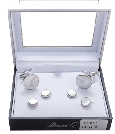 Cufflinks with Tuxedo Studs