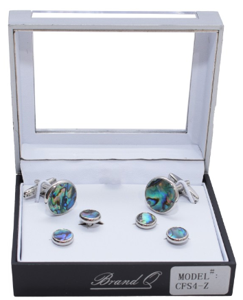 Cufflinks with Tuxedo Studs