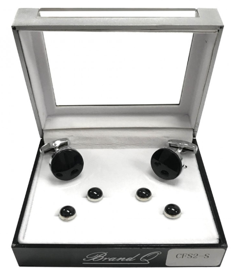 Cufflinks with Tuxedo Studs