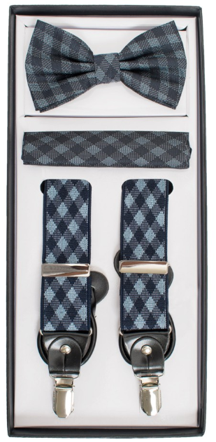 Diamond Suspender Set