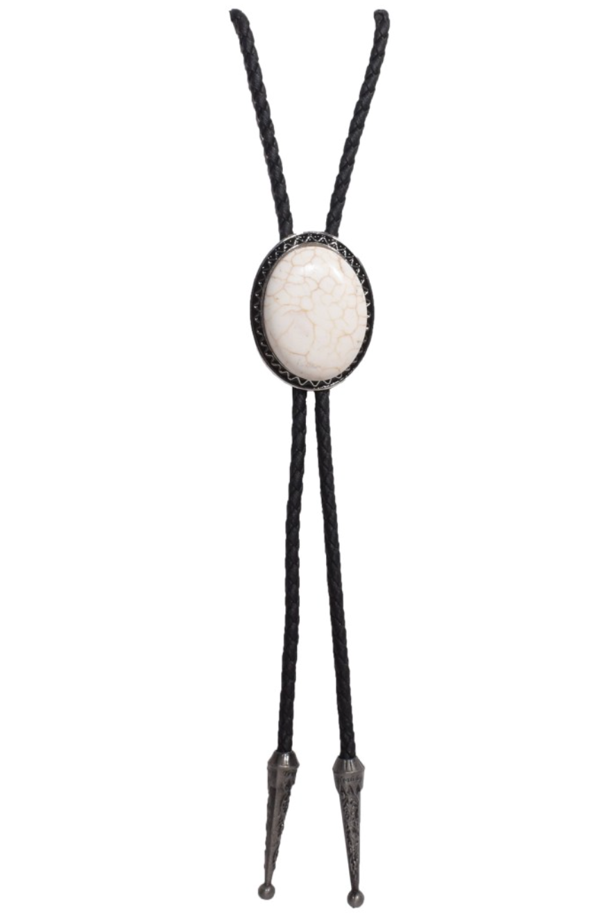 Stone Bolo Tie