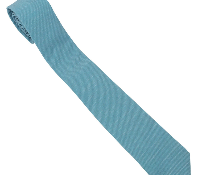 Solid Solids (light-blue) Men's Tie Missionary tie built to last through daily wear — crafted in Logan, Utah by Kator Shop for elders serving around the world.