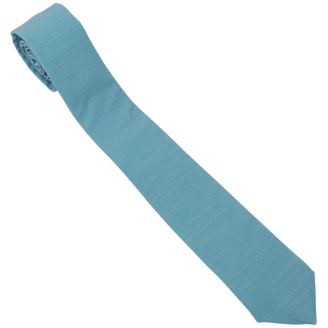 Solid Solids (light-blue) Men's Tie Missionary tie built to last through daily wear — crafted in Logan, Utah by Kator Shop for elders serving around the world.