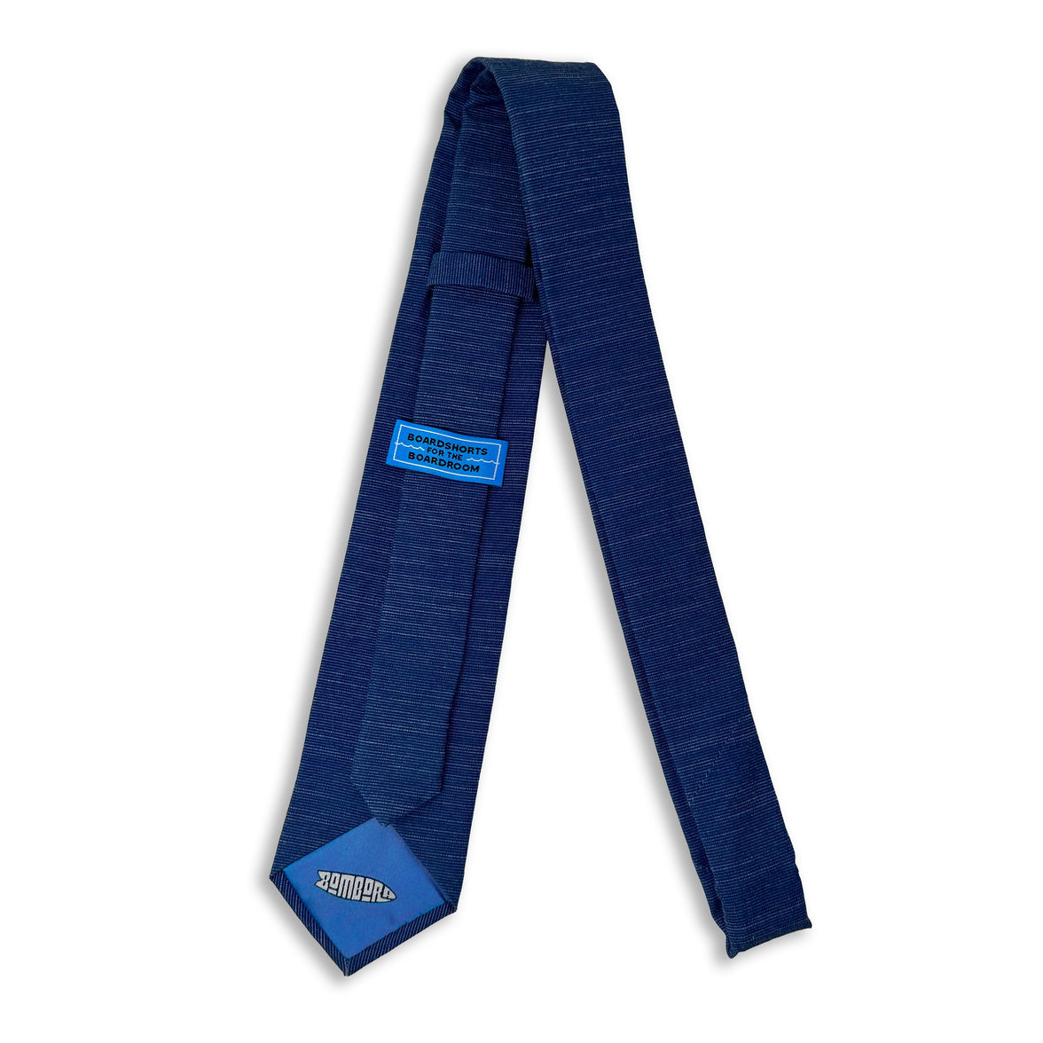 Solid Solids navy Men's Tie Formal tie from Kator Shop Logan — refined Utah design for galas, ceremonies, and special occasions.